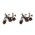 thumbnail image 2 of Baohd Iron Motorcycle Art Sculpture Made Of Materials Gift Choice Artistic Workmanship Motorcycle Model Small 2Set, 2 of 6