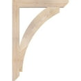 thumbnail image 3 of Ekena Millwork 3 1/2"W x 28"D x 40"H Thorton Slat Smooth Bracket, Douglas Fir, 3 of 4