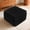 Black, variant on Modern Square Upholstered Ottoman, Multi-Functional Sofa Footrest, Side Table, Extra Seating for Living Room, Bedroom (Black, 23.6" D x 23.6" W x 15.7" H)