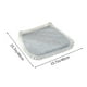 thumbnail image 3 of Cojín de Lino para Silla de Verano | Cojín Transpirable de Seda Helada con Soporte de Espuma Densa | Cojín para Silla de Comedor y Ordenador de Oficina | Cojín Ligero y Fresco para El Hogar y El Trab, 3 of 6