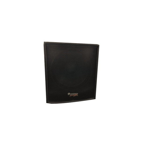 Subwoofer TITAN18P Soundtrack 18" Amplificado 500 Watts SOUNDTRACK Madera Cubierta de Fieltro