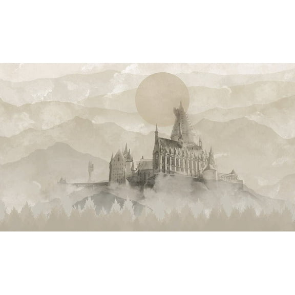 Harry Potter Hogwarts Castle Peel & Stick Wallpaper Mural