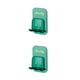 thumbnail image 4 of Advancent Gancho montado en la pared Soporte para cepillos de dientes Estante de almacenamiento Colgador Hogar Verde Verde 2Conjunto, 4 of 6
