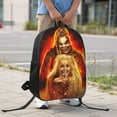 thumbnail image 6 of Bray Wyatt Backpack, Large Capacity Laptop Backpack, Casual Durable Daypack, 17.3x12.2x5.5 Inch, 6 of 8