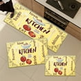 thumbnail image 5 of YIMEIS Kitchen tableware with yellow background Kitchen Mat Rug - Perfect for Kitchen Counter, 16''*24'', Functional for Decoration, 5 of 10
