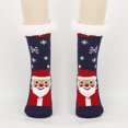 thumbnail image 2 of Christmas Socks for Women Winter Warm Thick Confinement Socks Cartoon Animal Cold Sleep Socks, 2 of 3