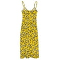 thumbnail image 6 of Bunch of Rubber Ducks Dress Yellow Animal Cute Maxi Dress Street Style Beach Long Dresses Ladies Spaghetti Straps Design, 6 of 7