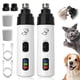 thumbnail image 1 of Heusom Silent Groom Pro Nail Grinder, USB Rechargeable Nail Grinder For Dogs, 2-Pack Dog Nail Trimmers, 1 of 5