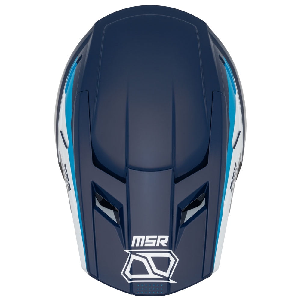 MSR™ Mav Inertia Dirt Bike Motocross Helmet w/MIPS X-Large Blue/White