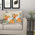 thumbnail image 6 of Fall Pillow Covers 18x18 Set of 2 Watercolor Pumpkin Maple Leaf Throw Autumn Thanksgiving Farmhouse Outdoor Pillowcases Cotton Linen Cushion For Couch Bed Sofa Chair Decor, 6 of 6