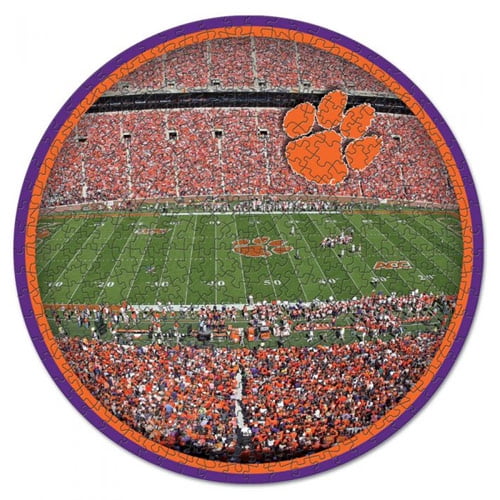 WinCraft Clemson Tigers Round 500-Piece Puzzle