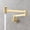 Brushed Gold, variant on SOKNARKU Solid Brass Square Wall Mounted Folding Faucet Double Switch Foldable Kitchen Sink Pot Filler Faucet Matte Black