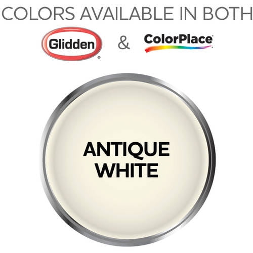 ColorPlace Grab-N-Go, Interior Paint, Flat Finish, Antique White ...