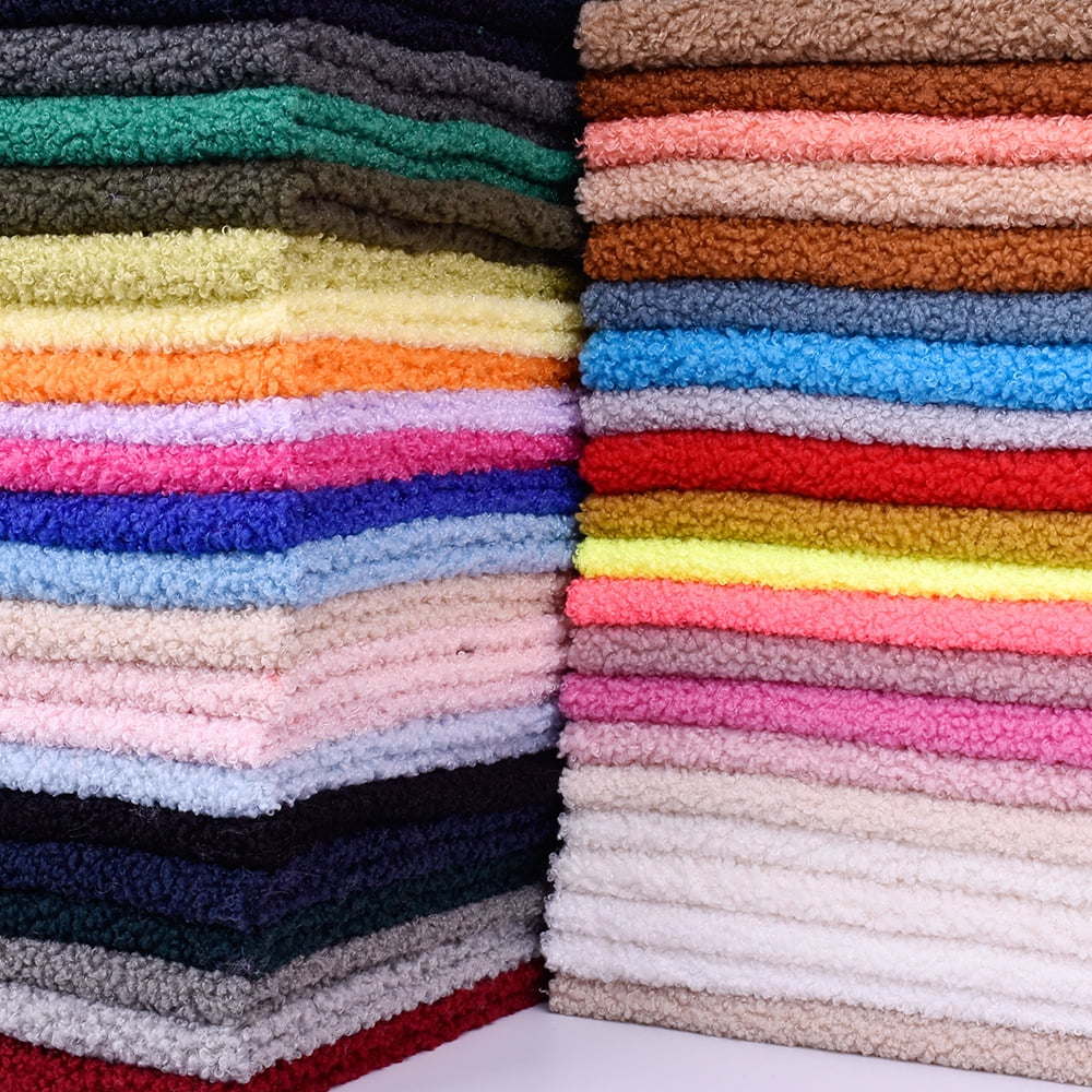 XmhyTop-A Plush Fabric, Faux Fur Fabric, Craft Fabric Sewing Supplies, 1 Yard Soft Polyester Material for DIY Crafts, Clothing Home Decor,F20