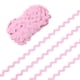 thumbnail image 1 of Ribete Rick Rack, 25 Yardas 10mm / 0.4 Pulgadas Ribete de Flecos de Ondas [Rosa], 1 of 6