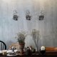 thumbnail image 5 of Pieces Coffee Mug Metal Wall Decor With Stylish Mocha Latte Java Letters, Metal Wall Art For Restaurant Pub Tea Shop Cafe Bar Kitchen, Black, 14 X 22, 5 of 5