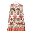 thumbnail image 1 of Delantal de estilo étnico para mujer con estampado floral, 1 of 1