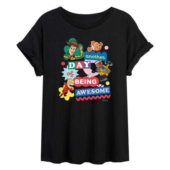 Disney - Another Day Of Being Awesome - Women's Oversized T-Shirt
