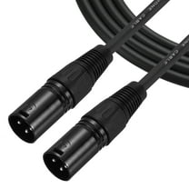 3-Pin XLR Male to Male Mic Cable 10 ft XLR Microphone Cable