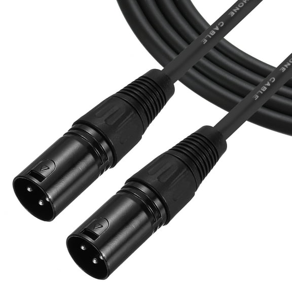 3-Pin XLR Male to Male Mic Cable 10 ft XLR Microphone Cable