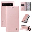 thumbnail image 1 of Funda para Google Pixel 6A Estuche de Cuero PU Tipo Cartera con Ranuras para Tarjetas y Cierre Magnético, 1 of 5