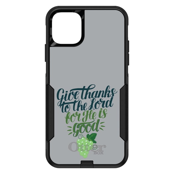 DistinctInk OtterBox Commuter Custom Case for Apple iPhone 15 (6.1" Screen) - Grapes - Raised Bezel Screen Guard
