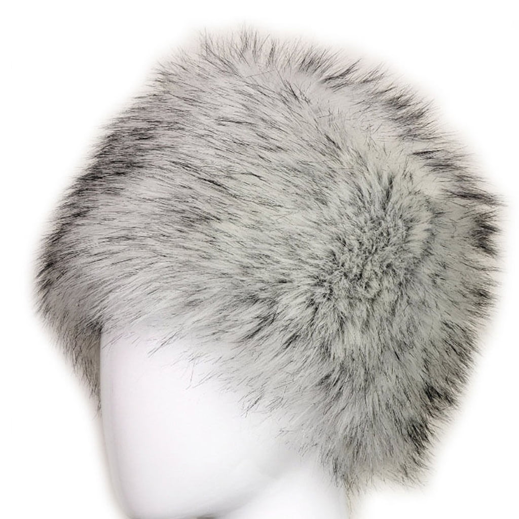 Women Winter Real Fox Fur Hat Russian Ear Cap Ushanka Cossack Ski Warmer New
