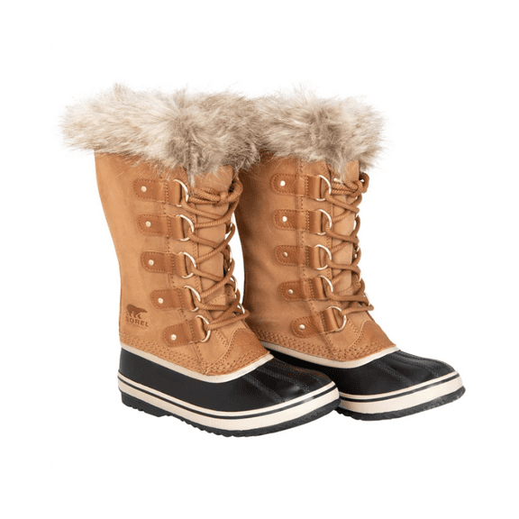 Sorel - Women's Joan of Arctic Waterproof Insulated Winter Boot, Brown/Black, 6 M US