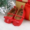 thumbnail image 2 of Yoyauz Baby Girl Mary Jane Shoes Anti Slip Rubber Sole Ballet Slippers Princess Dress Wedding Shoes Newborn Kids Shoes Toddler Shoes, 2 of 6