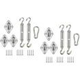 thumbnail image 3 of Shade Sail Fixing Kit, Stainless Steel Sun Shade Sail Fixing Kit for Triangle and Square, Rectangle, Sun Shade Sail Fixing Accessories, 3 of 4