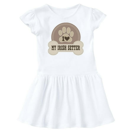

Inktastic Irish Setter Dog Gifts Gift Baby Girl Dress