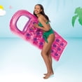 thumbnail image 5 of Open Box INTEX 18-Pocket Suntanner Lounge Floating Lounger w/ Pillow, 5 of 7
