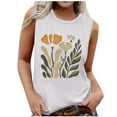thumbnail image 2 of LiMoi Sleeveless Tops for Women Trendy Womens Tops Casual Summer Floral Shirts Tops for Women Dressy Casual, 2 of 5