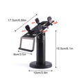 thumbnail image 4 of tamizeot Black Stable Pos Machine Stand Rotatable Machine Cashier Display Holder Ensures Hygiene Habits With Smooth, 4 of 6