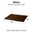 thumbnail image 3 of FurHaven Pet Products Waterproof Velvet Throw Blanket - Brownstone, Small, 3 of 12