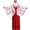 Pink, variant on Women's Chinese Traditional Princess Hanfu Dress Pleated Stage Performance Wear|Red M