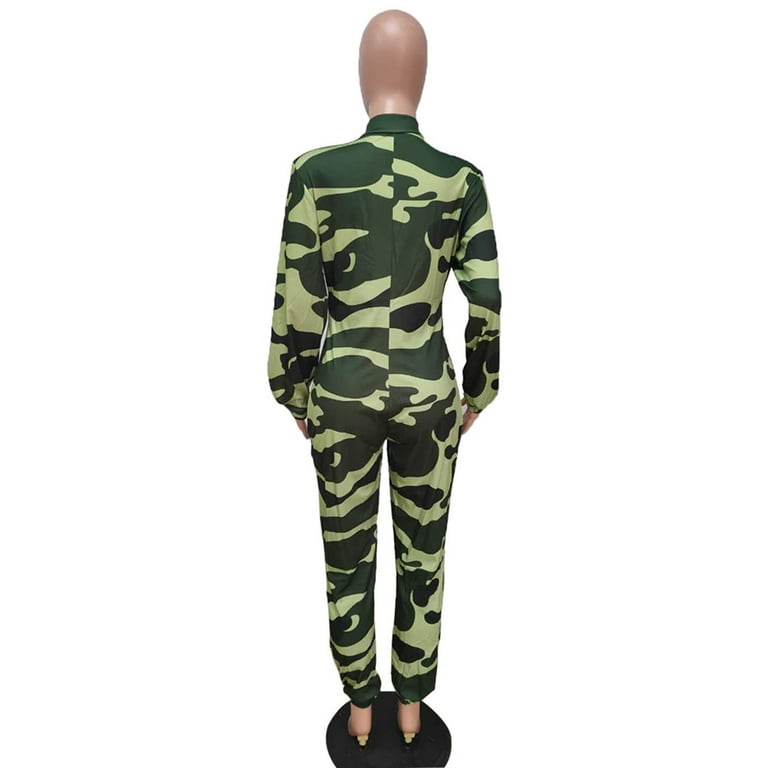 Camo patchwork best sale jumpsuit