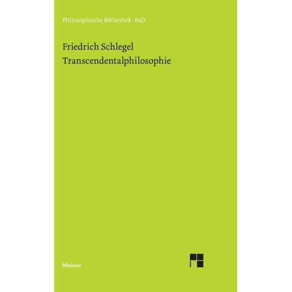 Transcendentalphilosophie (Hardcover)