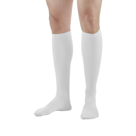 Ames Walker AW Style 103 Men's 15-20mmHg Moderate Compression Knee High Socks man  - Relieve tired aching and swollen legs - Symptoms of varicose veins - Balloon toe - Fashionable rib