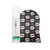 St. Moriz Professional Fast Tanning Mousse and Applicator Mitt Set - Express Self Tanner - Buildable Natural Glow