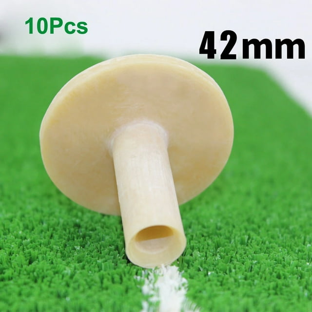 10Pcs/Lot Golf Tees Rubber Holder Training Aids Practice Golf Ball Holder Tee Accessories Beginner Trainer 42mm