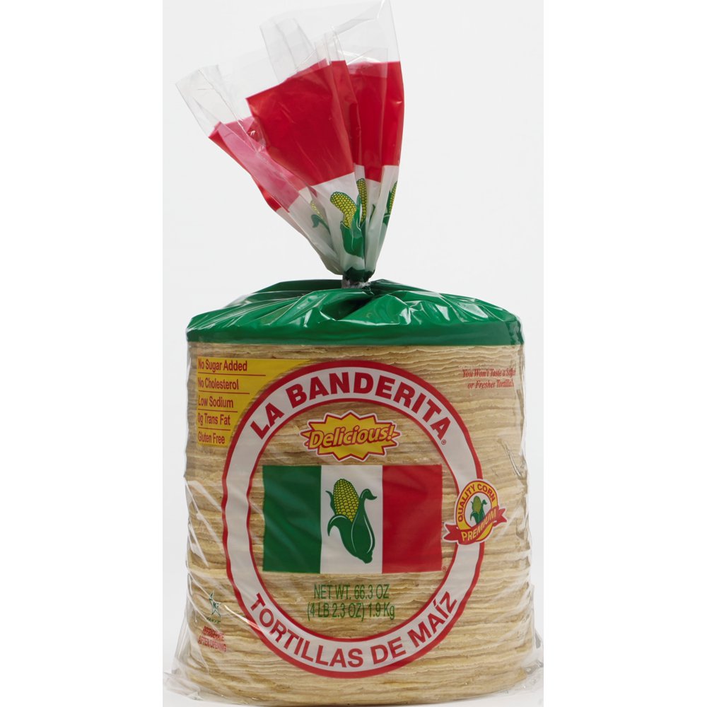 La Banderita Yellow Corn Tortillas 80ct