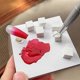 thumbnail image 2 of 200 pcs Nail Sponge, with Metal Clip, Used to Create a Variety of Gradient Nail Art Patterns (White), 2 of 5