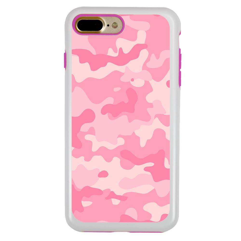 Guard Dog Pink Military Camo Hybrid Case for iPhone 7 Plus / 8 Plus