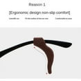 thumbnail image 4 of 1/3/5SETS High Quality Silicone Large Ear Fixed Anti-slip Bracket Safe And Environmentally Friendly Home Miscellaneous Size 38mm Style E 5sets, 4 of 6