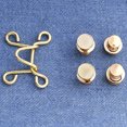 thumbnail image 4 of 4pcs Pants Waist Button Jeans Fit Button Instant Replacement Jeans Buckles, 4 of 7