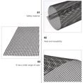 thumbnail image 4 of MasteelfCA 1 Pce Tapis de Grill Barbecue en Maille de Fibre de Verre Antiadhésif Résistant à la Chaleur, 4 of 8