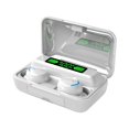 thumbnail image 1 of F9-5C Auriculares intrauditivos Pantalla digital Auriculares 5.3 compatibles con Bluetooth (Blanco), 1 of 2