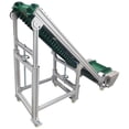 thumbnail image 6 of 78.7*11.8inch Electric PVC Belt Climbing Conveyor Climbing Lifting Belt Conveyor 110V 2-10m/min 11.8-59inch Height, 6 of 10
