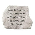 thumbnail image 2 of Kay Berry Garden Stone - 15.5" x 11.5" Memorial Accent - "Nearer to God's Heart" - Outdoor Decorative Stone - Cast Concrete - USA Made, 2 of 2